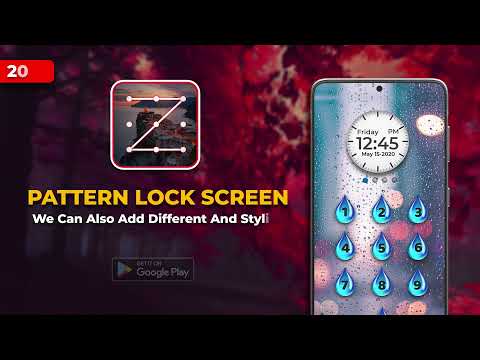 Pattern Lock Screen Android App