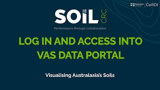 1. Log in and Access into VAS Data Portal | Visualising Australasia's Soils Portal | 2026