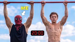 I Tried  to beat Tom Holland’s Spider-Man Workout?