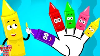 Finger Family + More Fun Nursery Rhymes for Toddler by Crayons