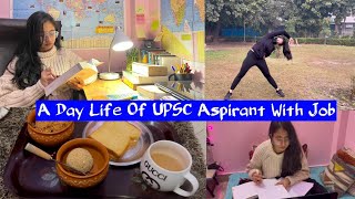 UPSC Aspirants One Day Life with Job🔥 In Old Rajendra Nagar Delhi | IAS students Life Struggle