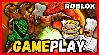 Bake or Die 'Food Factory' NEW UPDATE GAMEPLAY Walkthrough - ROBLOX [4K60FPS]