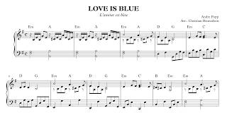 Love Is Blue (L'amour est bleu) - Piano