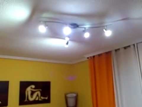 Iluminación led salón 18 m2 youtube