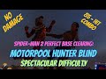 Motorpool Blind Perfect Hunter Base Clearing | 85 Hit Combo | Spectacular | Marvel's Spider-Man 2