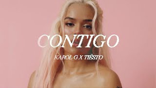 Karol G - Contigo FT Tiesto (Audio)