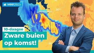 Zomerse warmte en zware buien op komst! | 10-daagse