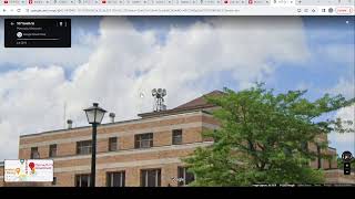 Sheboygan county Wisconsin siren hunting on google maps LIVE.