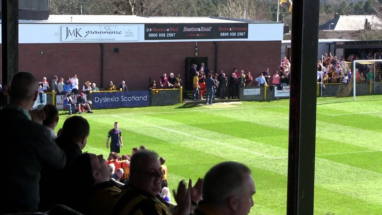 Highlights Auchinleck Talbot 2 1 Hurlford United Scottish Junior Cup Semi final 2 leg YouTube
