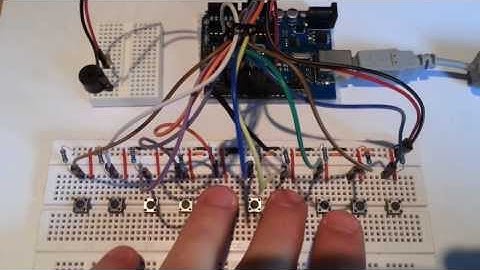 Physical Computing - Week 2 - 10xButton,Buzzer,Debounce