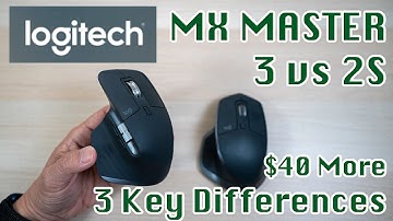 Logitech MX Master 3 vs 2S | 3 Differences for $40 More in 2022