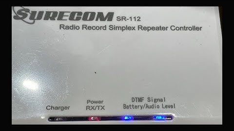 Simplex Repeater Controller Comparison Radio-Tone RT-SRC1 vs. SureCom SR-112 (On FRS / GMRS)