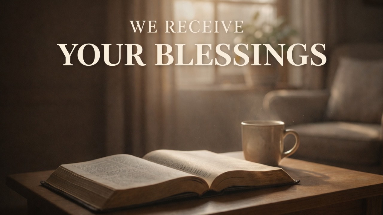 Lord, We Receive Your Blessings | Grace to Receive What God Has for You