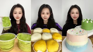 [ASMR] Dessert Mukbang (Cream …