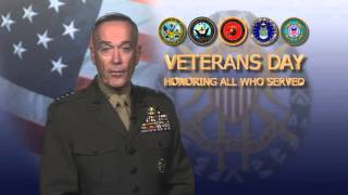 CJCS Gen. Joseph F. Dunford's Veterans Day Message