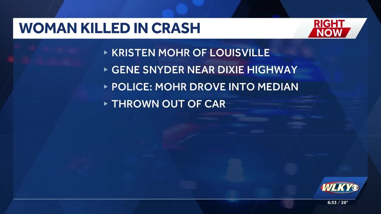 Coroner identifies woman killed in I-265 crash - YouTube