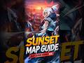 Sunset Map Guide 🔥 Easy Rotation Trick | Valorant Mobile #shorts#trending #viral #vct