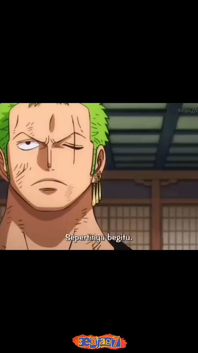 kata-kata bijak |roronoa zoro|setiap jalan pasti ada rintangannya #shorts #funnyshorts