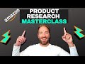 COMPLETE Amazon FBA Product Research Step by Step Tutorial 2021 [MASTERCLASS]