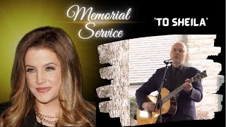 LISA MARIE PRESLEY Memorial Service BILLY CORGAN To Sheila