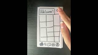 Paper wireframe testing
