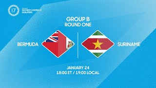 Bermuda vs Suriname | 2026 Concacaf Women’s Under-17 Qualifiers screenshot 5