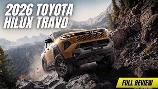 2026 Toyota Hilux Travo | Full Review, Features, Engine, Interior, and Price