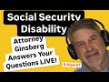 Talking Social Security Disability with attorney Jonathan Ginsberg 📱