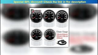 Slide HD 52MM GPS Speedometer 30/60/80/120/200 Km/h Boat Car Truck Speed Gauge Meter 7 Color Backli