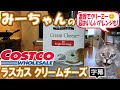 【字幕付き】コストコの定番商品！ラスカス クリームチーズの紹介です！！ミルク感の強い、濃厚でクリーミーな美味しいクリームチーズでした。コメント欄で教えてもらった超おいしいアレンジも！！！