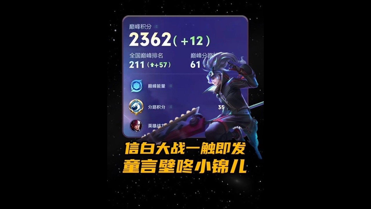 童言vs小锦儿，信白大战一触即发 #童言 #小锦儿李白【凤煌解说王者荣耀】