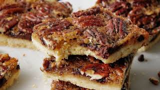 Slab Pecan Pie Bars