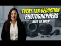 Every Tax Deduction Photographers Need to Know!