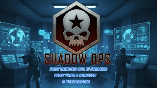 WAR COMMANDER - SHADOW OPS IV FARMING FAST AND EASY LESS THAN 3 MINUTES INSTANT REPAIR