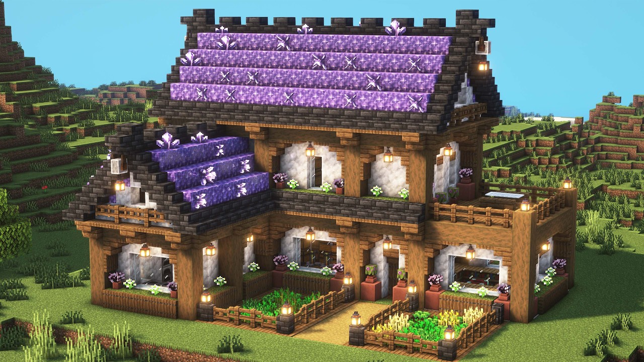 Minecraft: How to Build a Fantasy House｜Tutorial