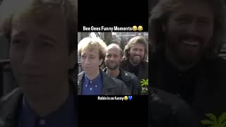 Robin Gibb was so funny😂😂 #funny #beegees