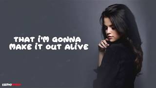 Video thumbnail of "Selena Gomez - The Heart Wants What It Wants ( Lyrics Video )"