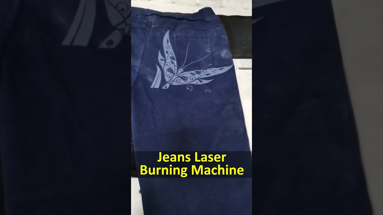 Revolutionizing Denim: Custom Laser Burning for Jeans – Eco-Friendly & Efficient!