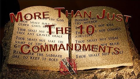 The Israelites: More Than Just 10 Commandments