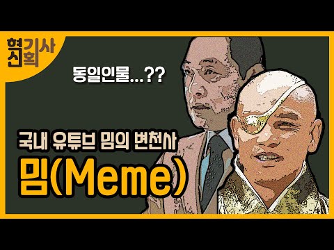 국내 유튜브 밈(Meme)의 변천사, 밈의 뜻과 혁신을 파헤쳐보자