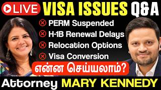 H-1B & L-1 Visa Holders | TECH Giants Green Card PERM Suspended? What Are Your Options?