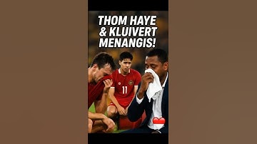 Thom Haye & Patrick Kluivert Menangis! Garuda Tumbang dengan Kepala Tegak 🇮🇩 #infoviral #beritaviral