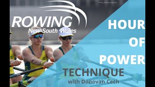 Rowing NSW Hour of Power Technique