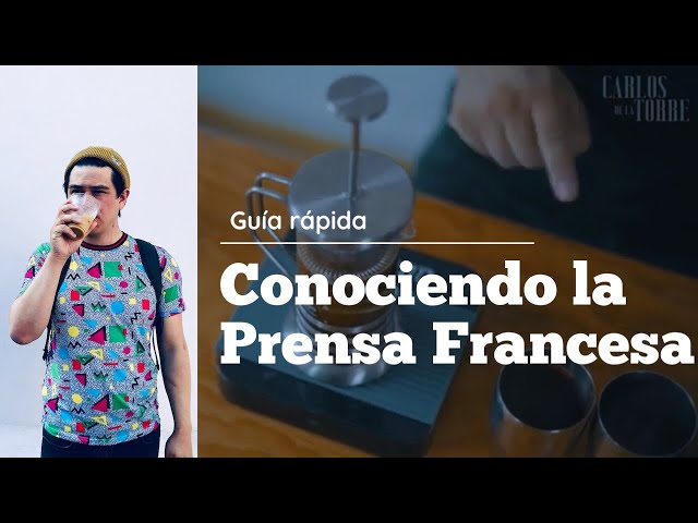 Sencillez y técnica a la hora de preparar un café con prensa