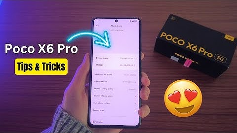 Poco X6 Pro Useful Tips & Tricks ⚡ | Useful Settings & features in Poco X6 Pro & HyperOs Update