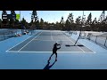 UTR Pro Tennis Series - Brisbane - 25 July 2021 - Court 11