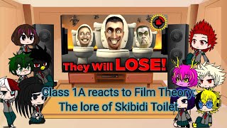 Class 1A reacts to Film Theory: The Lore of Skibidi Toilet. #skibiditoilet