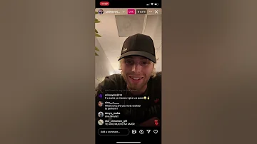 Luke Hemmings Instagram Livestream Before the Release of BOY 4/25/24
