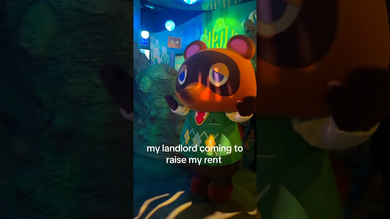 Tom Nook pulling up like I owe him my soul 💀 