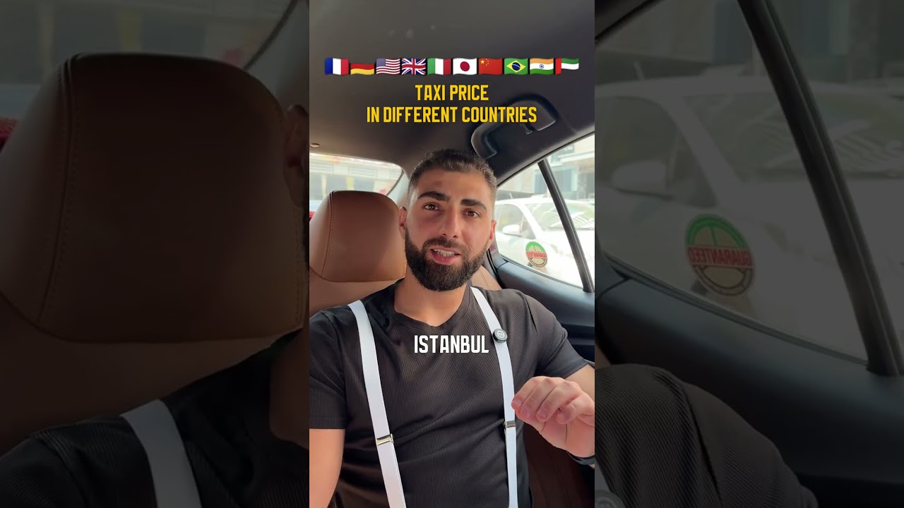 Taxi price in different countries